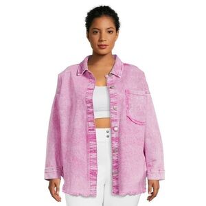 SOLD Women's Pink Denim Jacket